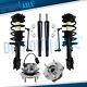 Front Quick Struts & Rear Shocks + Wheel Hubs & Sway Bar Links for 07-09 Aura G6