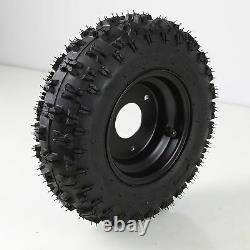 Front Rear 4.10-6 Tire Rim Assembly 3 Stud Wheel Hubs for Go Kart Quad ATV Buggy