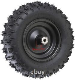 Front Rear 4.10-6 Tire Rim Wheel Assembly for Go Kart ATV Quad Bike 4 Wheelers