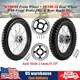 Front Rear 70/100-19 90/100-16 19 16 Wheels & Discs For 150cc 200cc Dirt Bikes