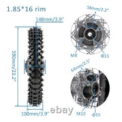 Front Rear 70/100-19 90/100-16 19 16 Wheels & Discs For 150cc 200cc Dirt Bikes