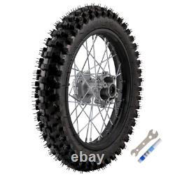 Front Rear 70/100-19 90/100-16 19 16 Wheels & Discs For 150cc 200cc Dirt Bikes