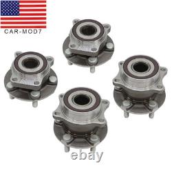 Front Rear AWD For Subaru Forester 2009-2013 &Legacy 2010-2014 Wheel Hub Bearing