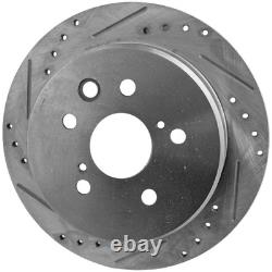 Front & Rear Brake Disc Rotors For Lexus IS250 2006 2007 2008 2009 2010-2015