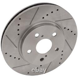 Front & Rear Brake Disc Rotors For Lexus IS250 2006 2007 2008 2009 2010-2015