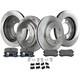 Front & Rear Brake Disc Rotors and Pads Kit For 2001-2006 Mitsubishi Montero