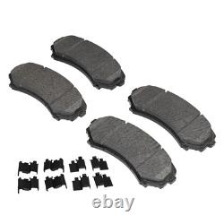 Front & Rear Brake Disc Rotors and Pads Kit For 2001-2006 Mitsubishi Montero