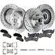 Front & Rear Brake Disc Rotors and Pads Kit For Ford Ranger 1998 1999 2000-2002