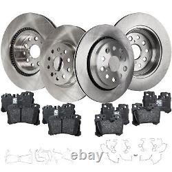 Front & Rear Brake Disc Rotors and Pads Kit For Lexus LS460 2009 2010 2011-2017