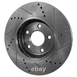 Front & Rear Brake Disc Rotors and Pads Kit Sedan for Nissan 370Z INFINITI G37