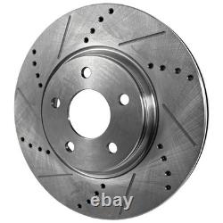 Front & Rear Brake Disc Rotors and Pads Kit Sedan for Nissan 370Z INFINITI G37
