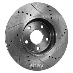 Front & Rear Brake Disc Rotors and Pads Kit Sedan for Nissan 370Z INFINITI G37
