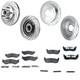 Front & Rear Brake Disc Rotors and Pads Kit for F150 Truck Ford F-150 Heritage