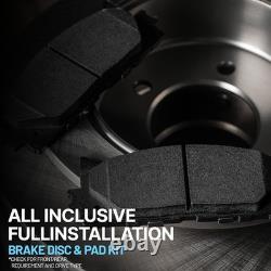 Front & Rear Brake Disc Rotors and Pads Kit for F150 Truck Ford F-150 Heritage