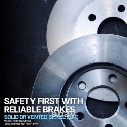 Front & Rear Brake Disc Rotors and Pads Kit for F150 Truck Ford F-150 Heritage