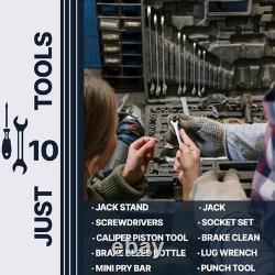 Front & Rear Brake Disc Rotors and Pads Kit for F150 Truck Ford F-150 Heritage