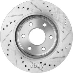 Front & Rear Brake Disc Rotors and Pads Kit for Nissan Frontier Xterra Equator