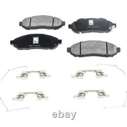 Front & Rear Brake Disc Rotors and Pads Kit for Nissan Frontier Xterra Equator