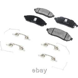 Front & Rear Brake Disc Rotors and Pads Kit for Nissan Frontier Xterra Equator