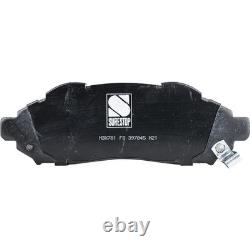 Front & Rear Brake Disc Rotors and Pads Kit for Nissan Frontier Xterra Equator