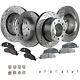 Front & Rear Brake Disc Rotors and Pads Kit for Ram Truck 2500 Dodge 2009-2010