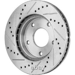 Front & Rear Brake Disc Rotors for Chevy GMC Jimmy Chevrolet Blazer Sonoma 2004