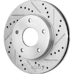 Front & Rear Brake Disc Rotors for Chevy GMC Jimmy Chevrolet Blazer Sonoma 2004