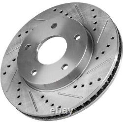 Front & Rear Brake Disc Rotors for Chevy GMC Jimmy Chevrolet Blazer Sonoma 2004
