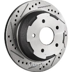 Front & Rear Brake Disc Rotors for Chevy GMC Jimmy Chevrolet Blazer Sonoma 2004