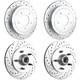 Front & Rear Brake Disc Rotors for F150 Truck Ford F-150 Expedition Navigator