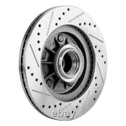 Front & Rear Brake Disc Rotors for F150 Truck Ford F-150 Heritage Blackwood 2002