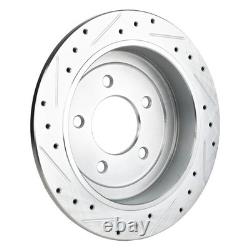 Front & Rear Brake Disc Rotors for F150 Truck Ford F-150 Heritage Blackwood 2002