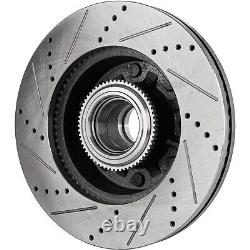 Front & Rear Brake Disc Rotors for F250 Truck F350 Ford F-250 Super Duty F-350