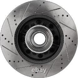 Front & Rear Brake Disc Rotors for F250 Truck F350 Ford F-250 Super Duty F-350