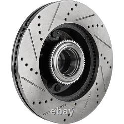 Front & Rear Brake Disc Rotors for F250 Truck F350 Ford F-250 Super Duty F-350