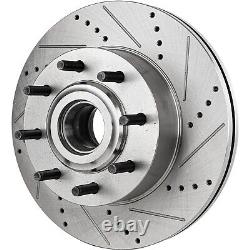 Front & Rear Brake Disc Rotors for F250 Truck F350 Ford F-250 Super Duty F-350