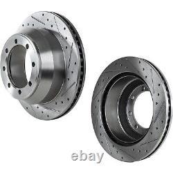 Front & Rear Brake Disc Rotors for F250 Truck F350 Ford F-250 Super Duty F-350