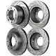 Front & Rear Brake Disc Rotors for Ram Truck 2500 3500 Dodge 2009-2010