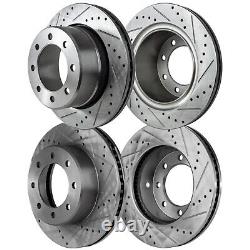 Front & Rear Brake Disc Rotors for Ram Truck 2500 3500 Dodge 2009-2010