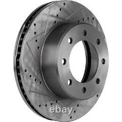 Front & Rear Brake Disc Rotors for Ram Truck 2500 3500 Dodge 2009-2010