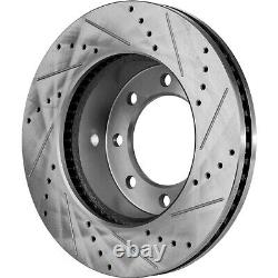 Front & Rear Brake Disc Rotors for Ram Truck 2500 3500 Dodge 2009-2010