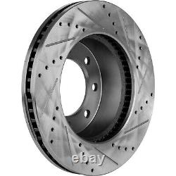 Front & Rear Brake Disc Rotors for Ram Truck 2500 3500 Dodge 2009-2010