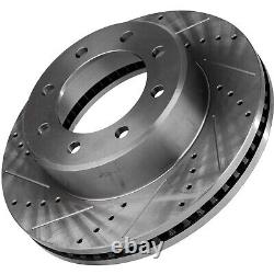 Front & Rear Brake Disc Rotors for Ram Truck 2500 3500 Dodge 2009-2010