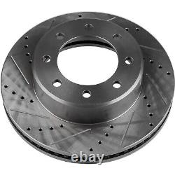 Front & Rear Brake Disc Rotors for Ram Truck 2500 3500 Dodge 2009-2010