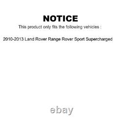 Front Rear Brake Pads & Rotors Kit for 2010-2013 Range Rover Sport K8F-101423