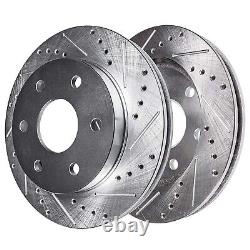 Front Rear Brake Rotors Brake Pads Wheel Bearing for Envoy Trailblazer Rainier