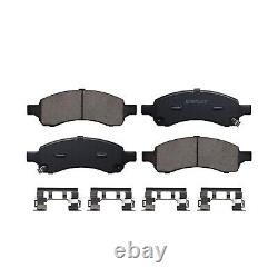 Front Rear Brake Rotors Brake Pads Wheel Bearing for Envoy Trailblazer Rainier