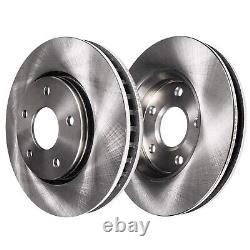 Front Rear Brake Rotors + Ceramic Pad Wheel Hub Bearing for 06-10 Ford Explorer