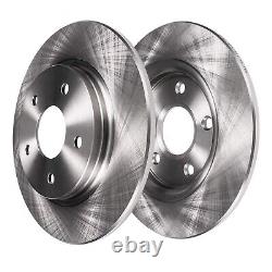 Front Rear Brake Rotors + Ceramic Pad Wheel Hub Bearing for 06-10 Ford Explorer