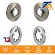 Front Rear Brake Rotors Kit For 2015-2019 Ford Transit-350 HD With 6 Lug Wheels